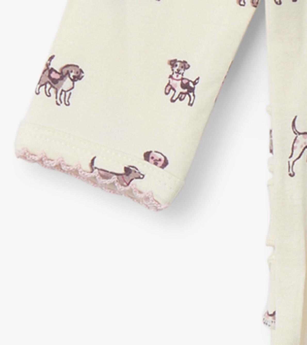 Hatley Sleepwear | Baby &amp; Toddler Baby Girls Playful Puppies Footed Sleeper