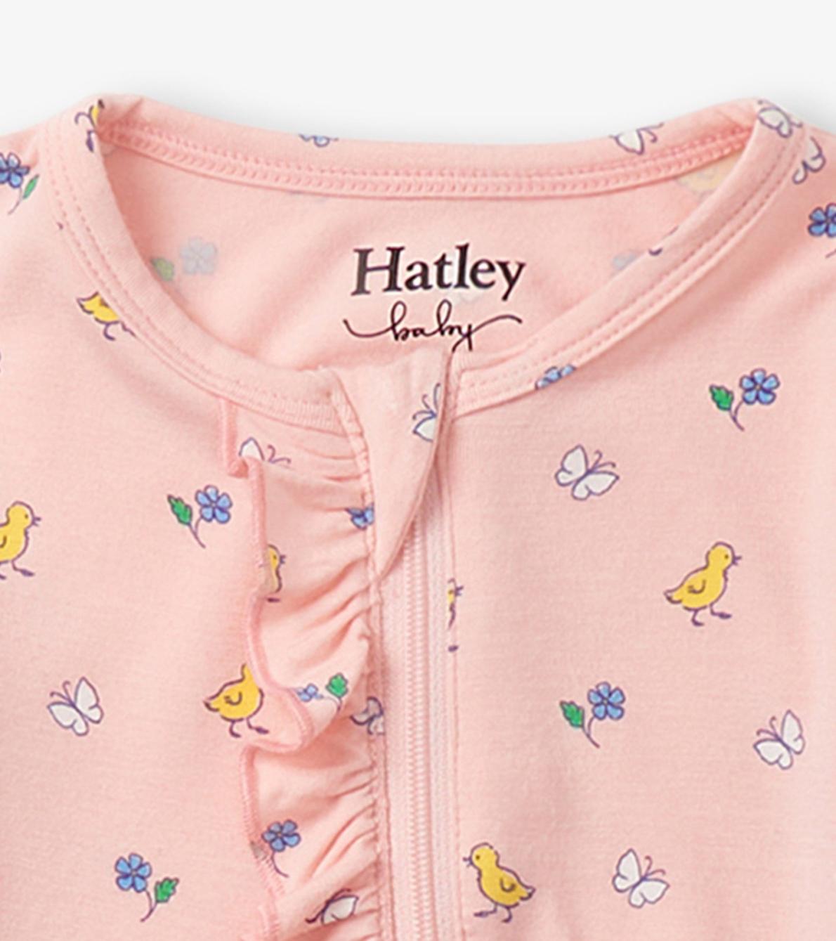 Hatley Sleepwear | Baby &amp; Toddler Baby Girls Springtime Ruffle Footed Sleeper