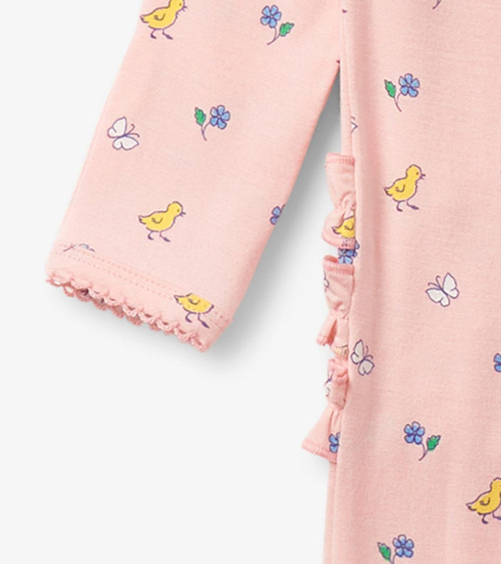 Hatley Sleepwear | Baby &amp; Toddler Baby Girls Springtime Ruffle Footed Sleeper
