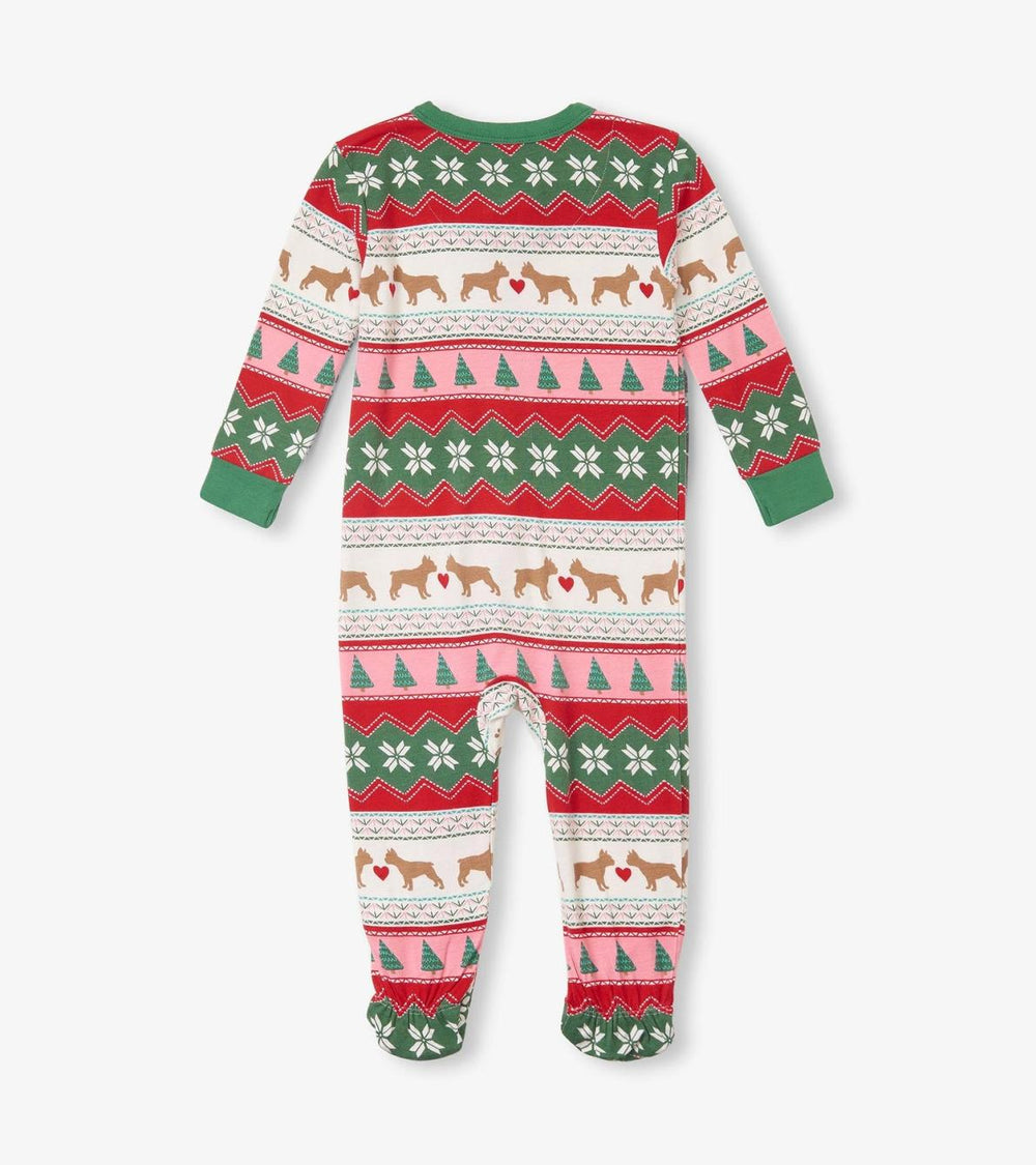 Hatley Sleepwear | Baby &amp; Toddler Baby Puppy Hearts Bamboo Footed Sleeper