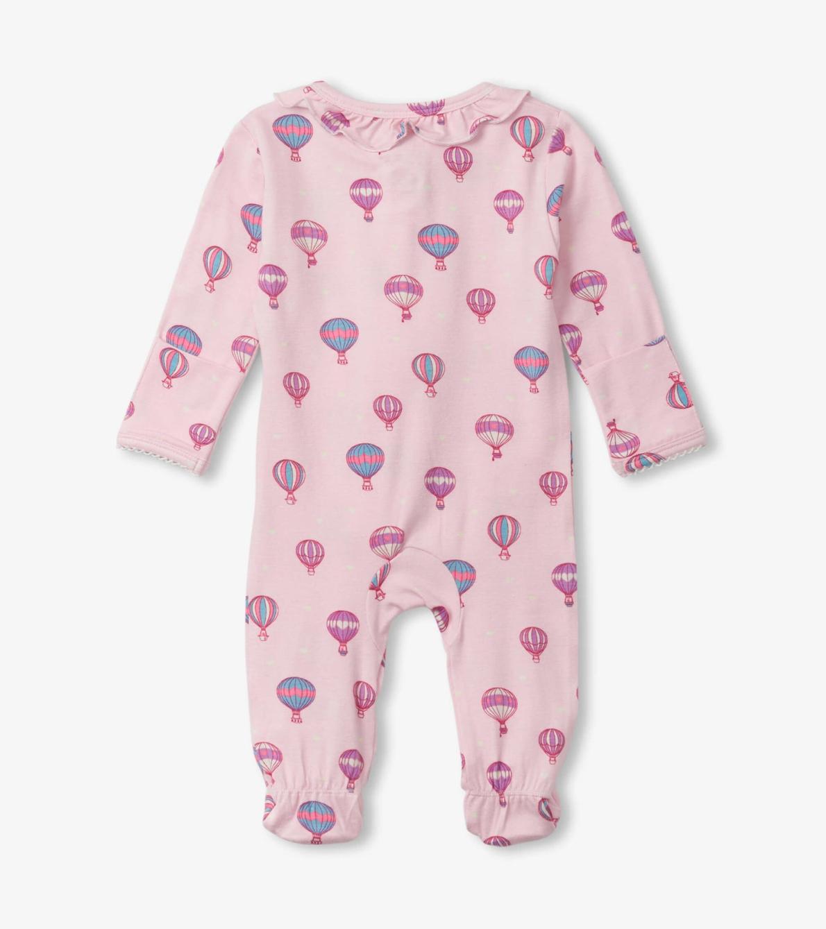 Hatley Sleepwear | Baby &amp; Toddler Hot Air Balloons Newborn Ruffle Footed Sleeper