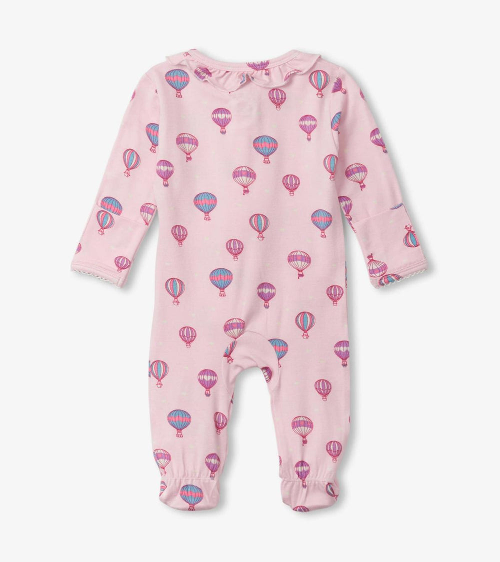 Hatley Sleepwear | Baby &amp; Toddler Hot Air Balloons Newborn Ruffle Footed Sleeper