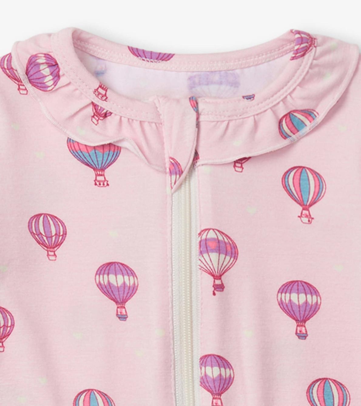 Hatley Sleepwear | Baby &amp; Toddler Hot Air Balloons Newborn Ruffle Footed Sleeper