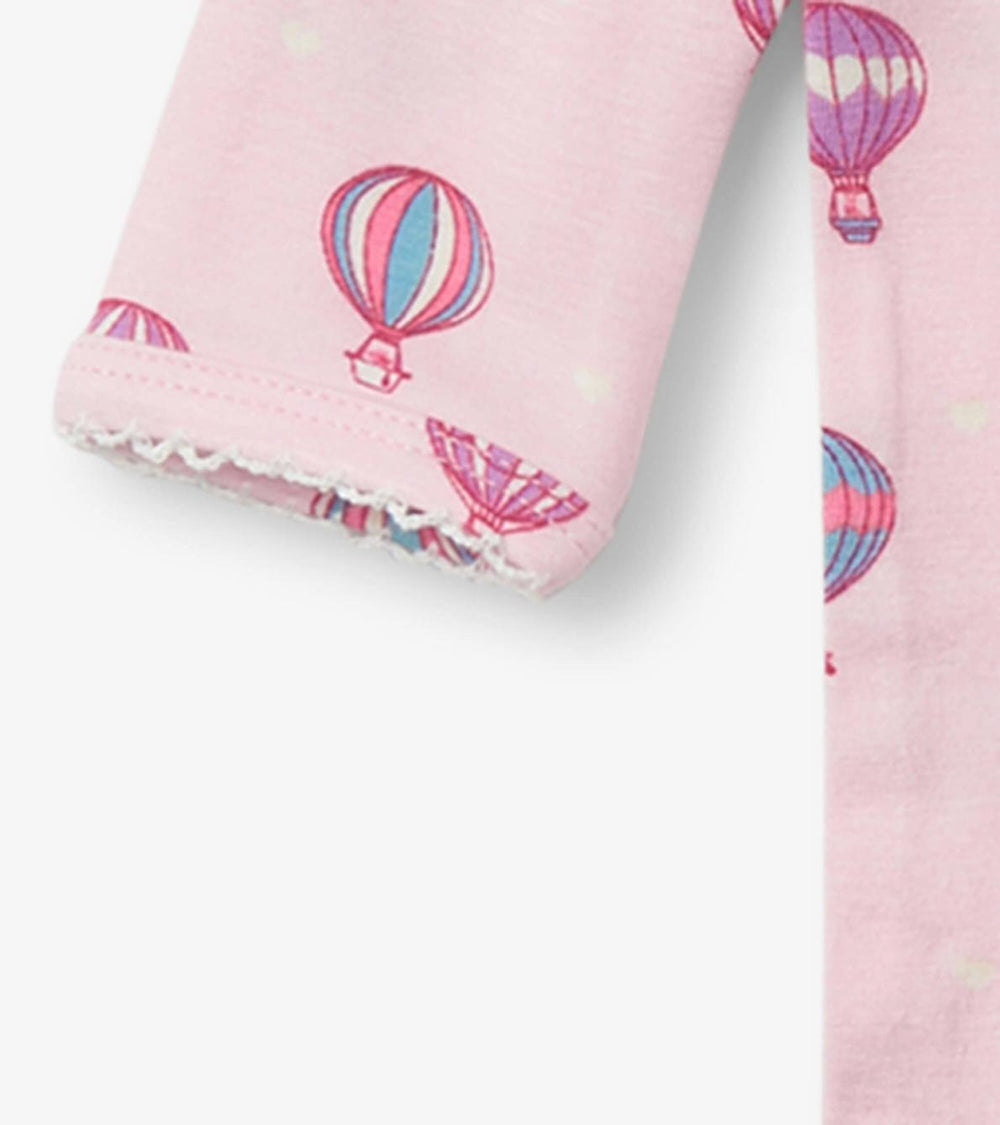 Hatley Sleepwear | Baby &amp; Toddler Hot Air Balloons Newborn Ruffle Footed Sleeper