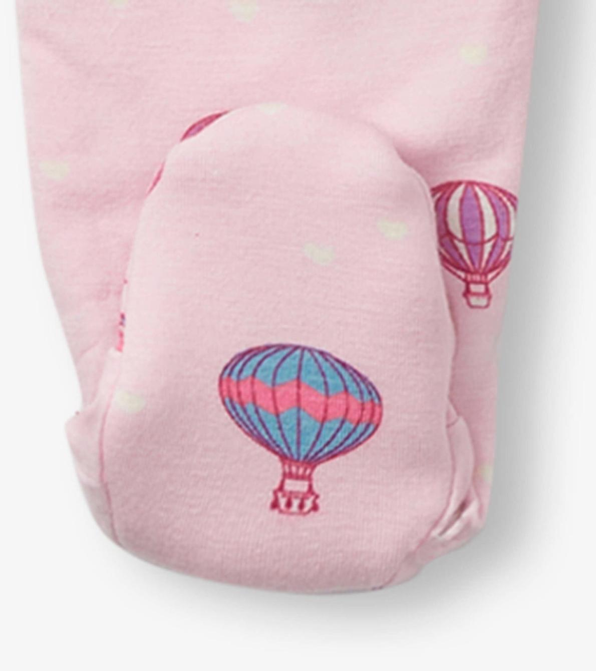 Hatley Sleepwear | Baby &amp; Toddler Hot Air Balloons Newborn Ruffle Footed Sleeper
