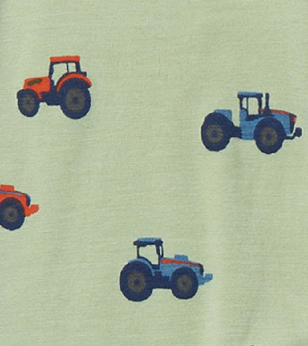 Hatley Sleepwear | Baby &amp; Toddler Little Tractors Newborn Zip-Up Footed Sleeper