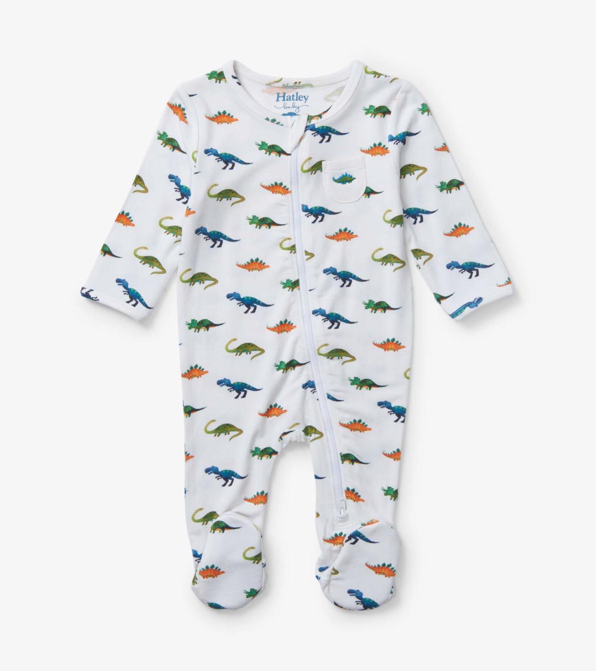 Hatley Sleepwear | Baby &amp; Toddler Painted Dinos Baby Footed Sleeper