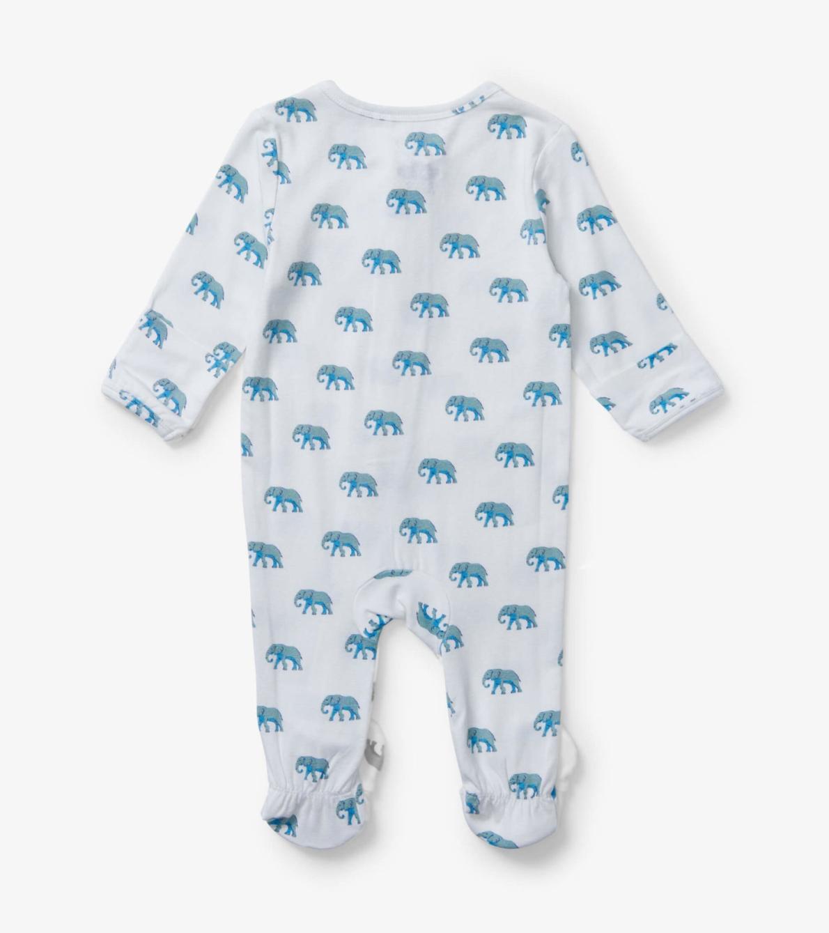 Hatley Sleepwear | Baby &amp; Toddler Painted Elephants Baby Footed Sleeper