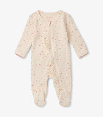 Hatley Sleepwear | Baby &amp; Toddler Pretty Hearts Newborn Ruffle Footed Sleeper