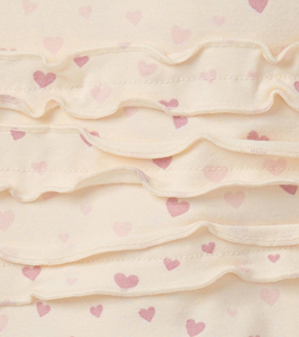 Hatley Sleepwear | Baby &amp; Toddler Pretty Hearts Newborn Ruffle Footed Sleeper