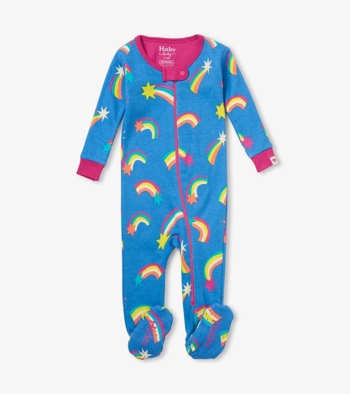 Hatley Sleepwear | Baby &amp; Toddler Shooting Stars Baby Footed Sleeper