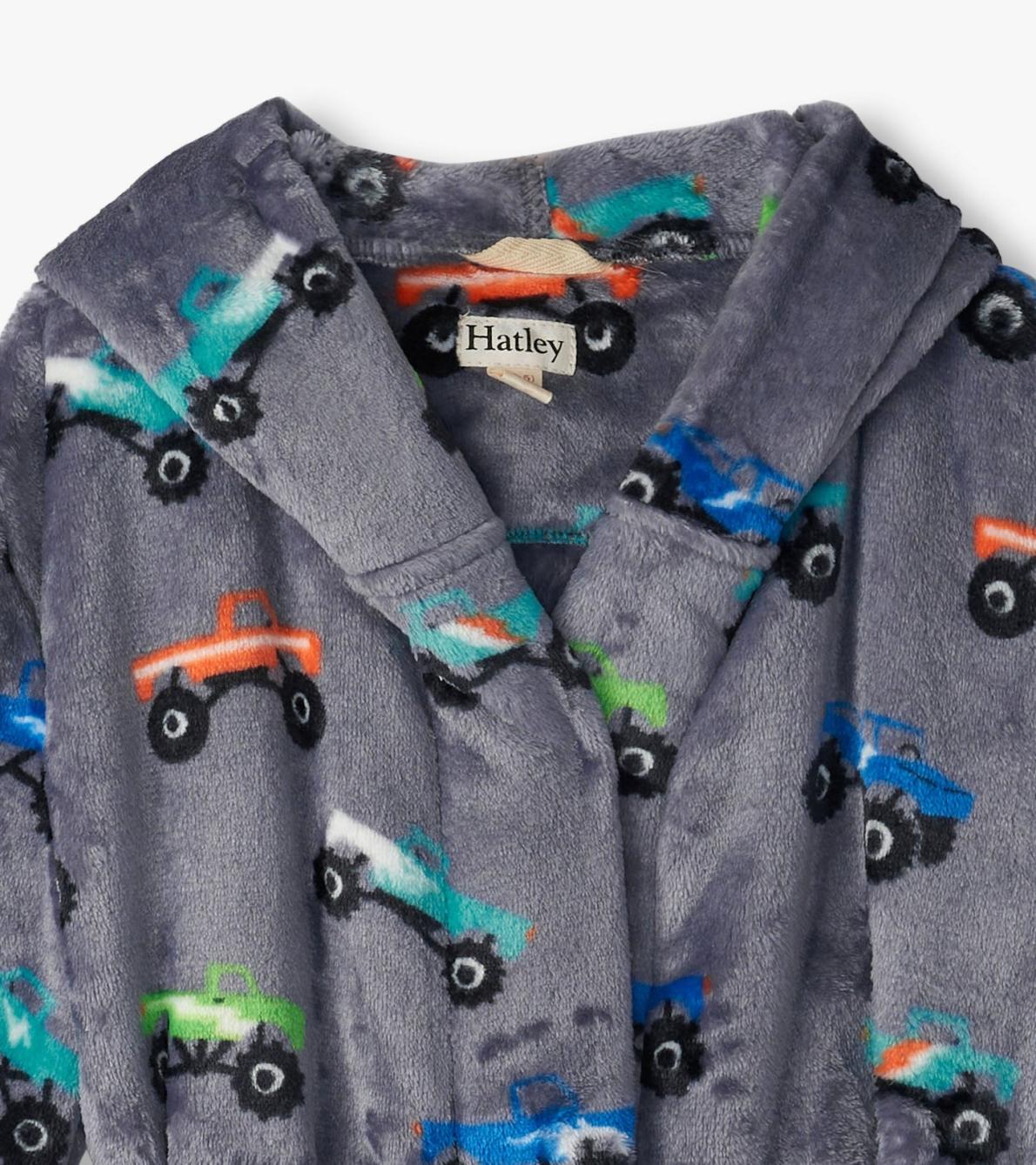 Hatley Sleepwear | Boys Baby Boys Monster Trucks Fleece Robe
