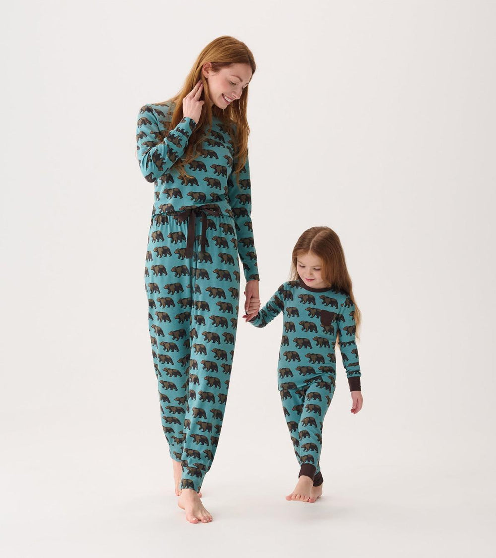 Hatley Sleepwear | Boys Boys Bears Bamboo Pajama Set