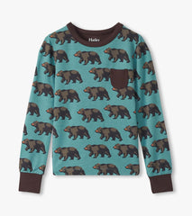 Hatley Sleepwear | Boys Boys Bears Bamboo Pajama Set