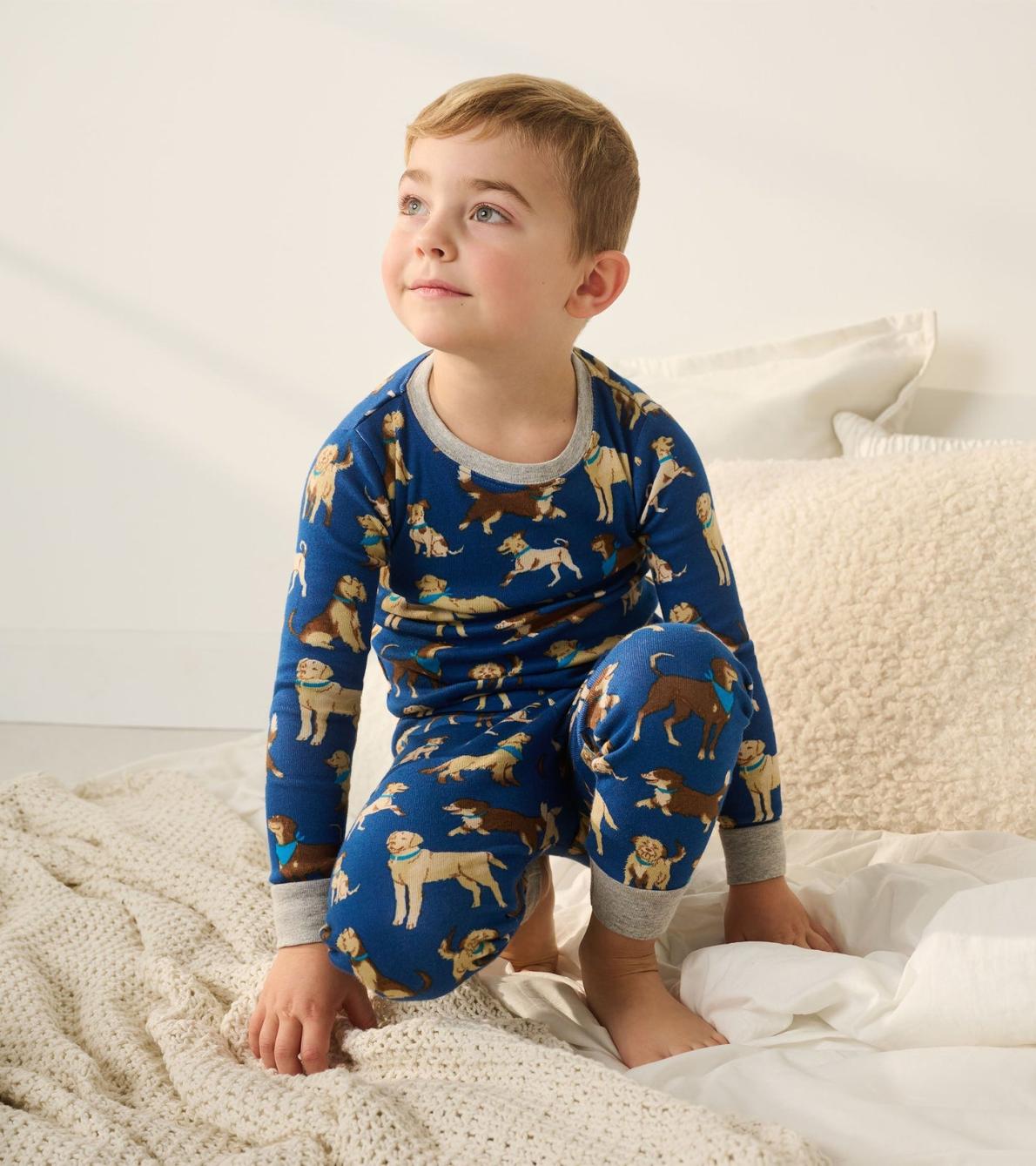 Hatley Sleepwear | Boys Boys Classic Dogs Organic Cotton Pajama Set