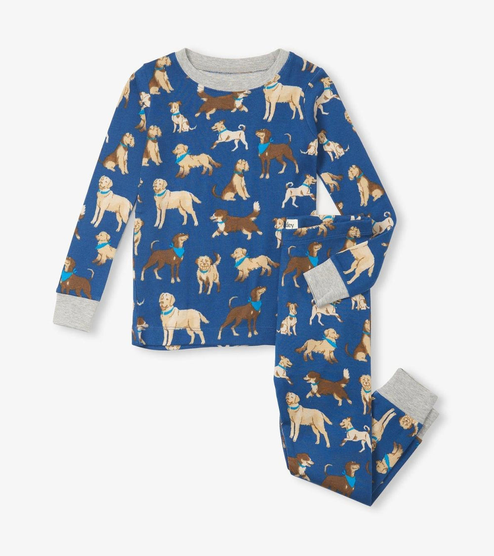 Hatley Sleepwear | Boys Boys Classic Dogs Organic Cotton Pajama Set