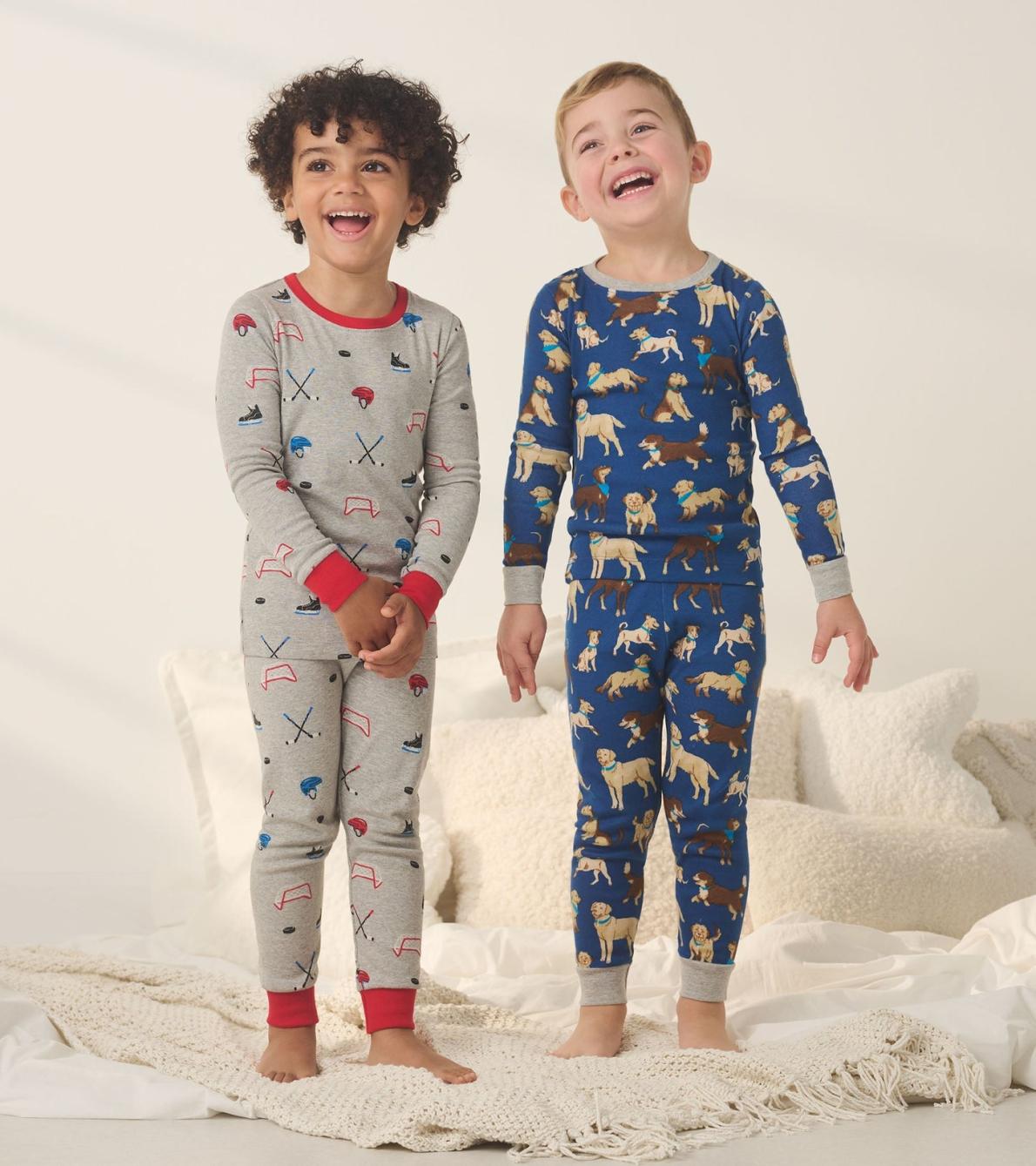 Hatley Sleepwear | Boys Boys Classic Dogs Organic Cotton Pajama Set