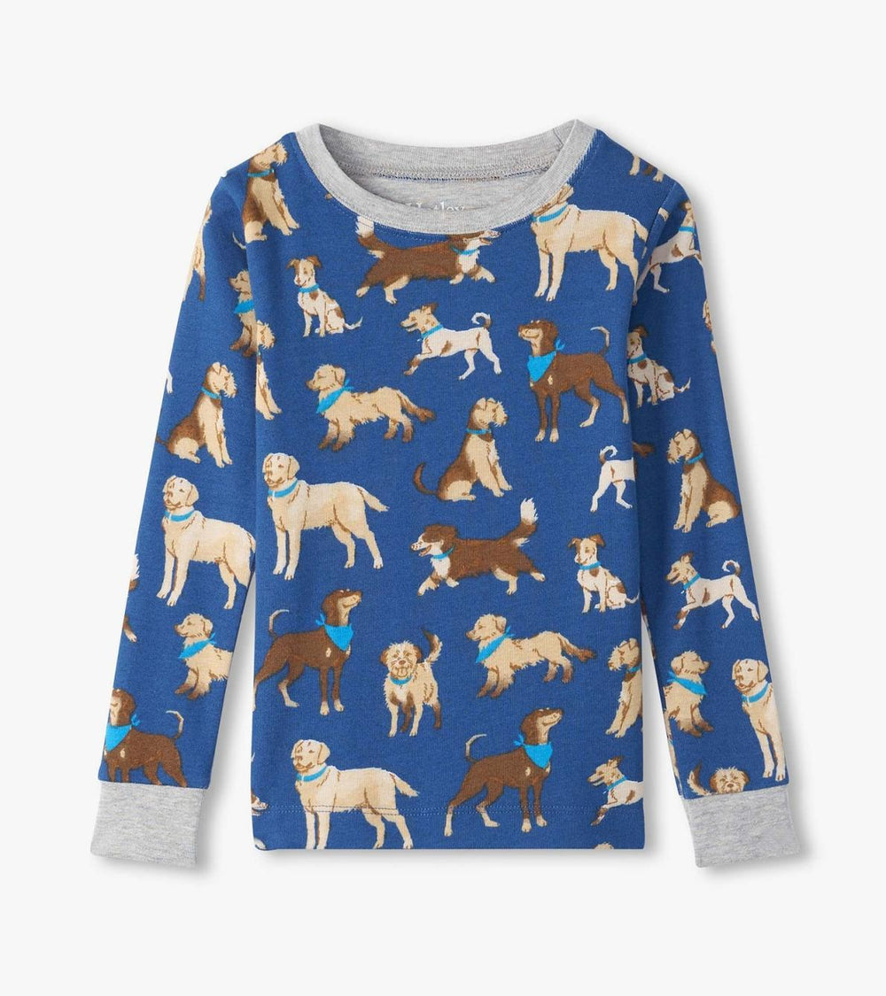 Hatley Sleepwear | Boys Boys Classic Dogs Organic Cotton Pajama Set