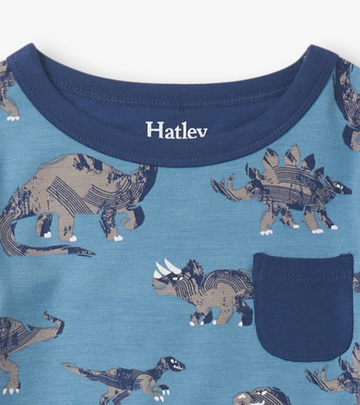 Hatley Sleepwear | Boys Boys Dinosaur Bamboo Pajama Set