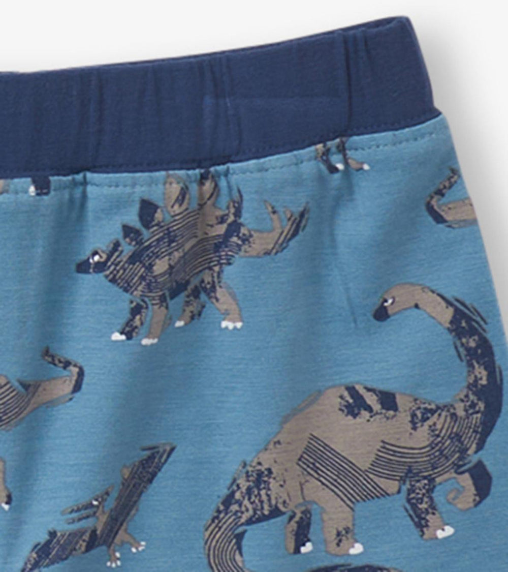 Hatley Sleepwear | Boys Boys Dinosaur Bamboo Short Pajama Set