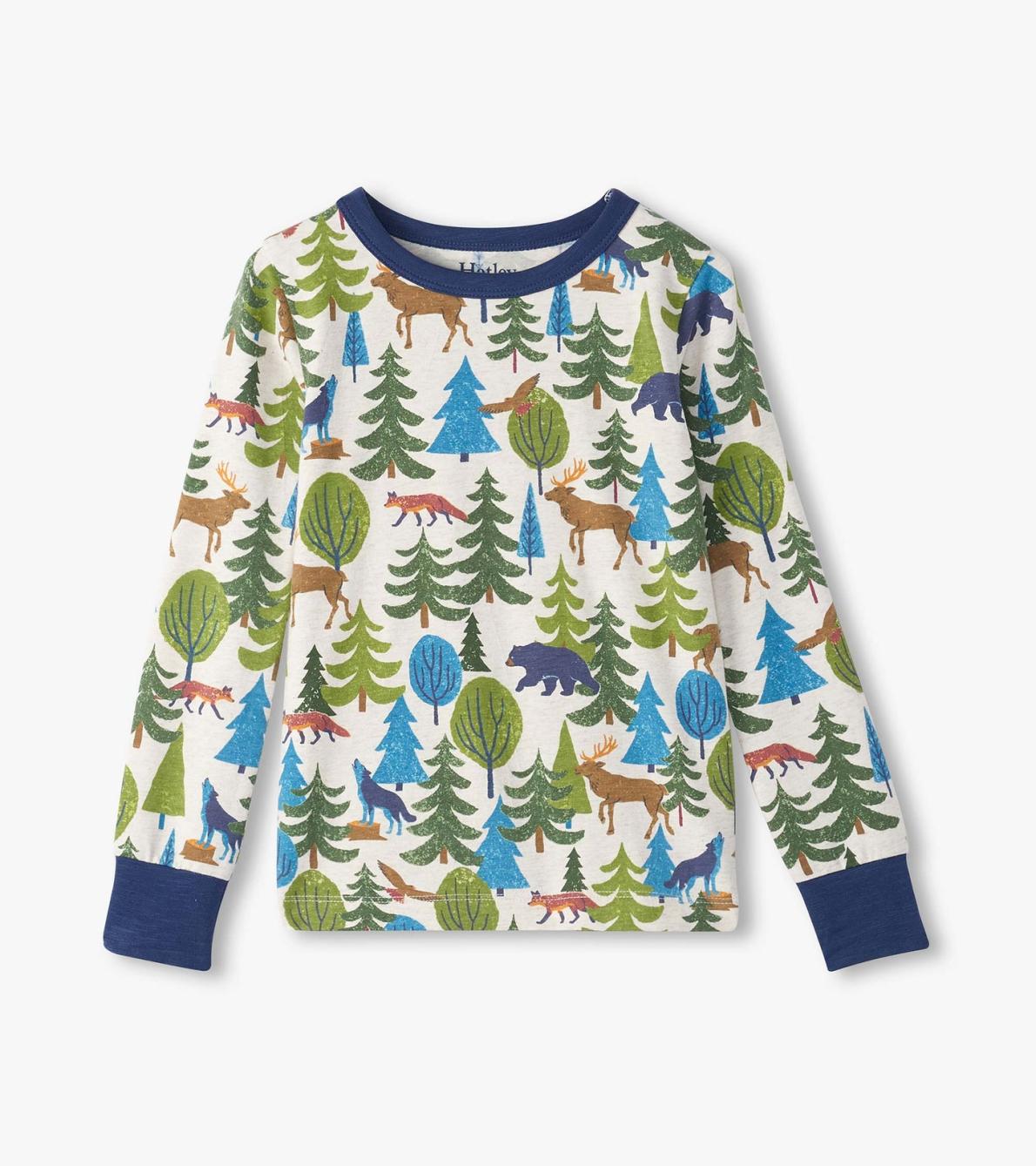 Hatley Sleepwear | Boys Boys Forest Scene Pajama Set