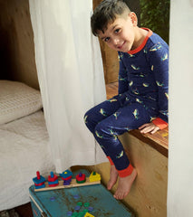 Hatley Sleepwear | Boys Boys Glow Sharks Pajama Set