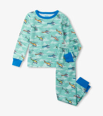 Hatley Sleepwear | Boys Boys Helicopters Pajama Set