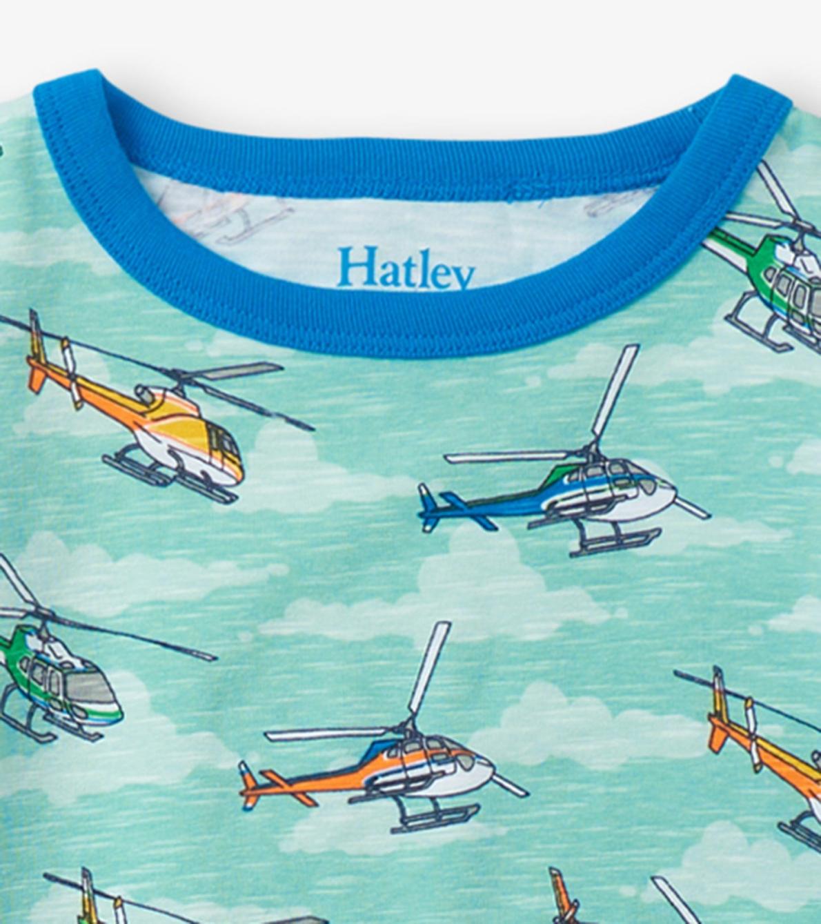 Hatley Sleepwear | Boys Boys Helicopters Pajama Set