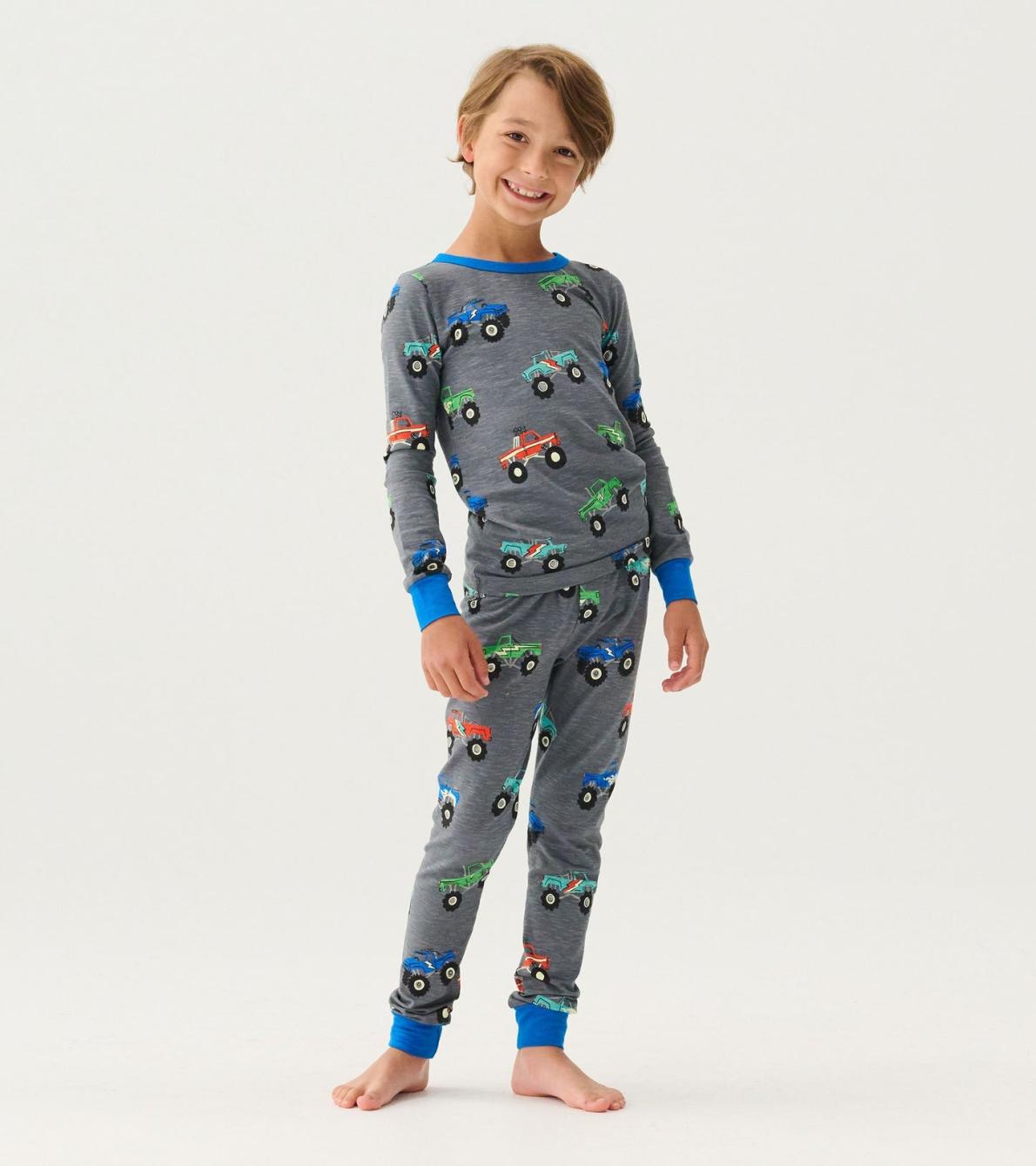 Hatley Sleepwear | Boys Boys Monster Trucks Pajama Set