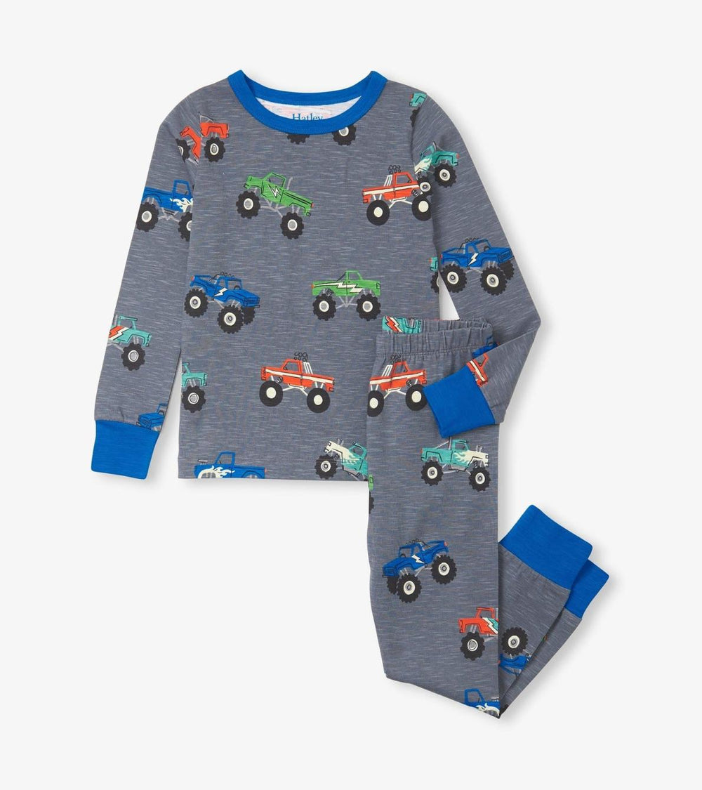 Hatley Sleepwear | Boys Boys Monster Trucks Pajama Set