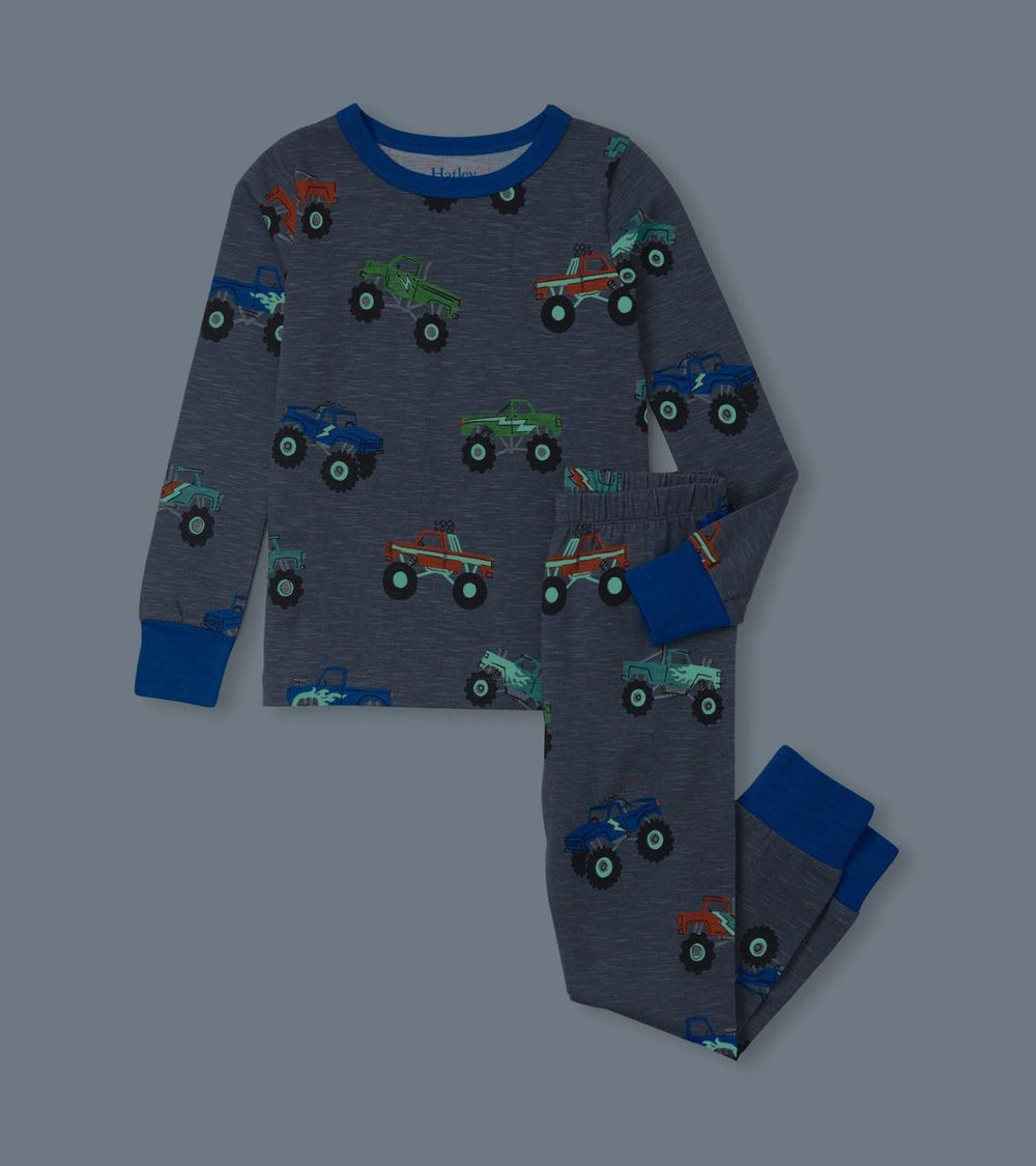 Hatley Sleepwear | Boys Boys Monster Trucks Pajama Set