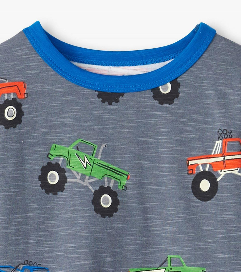 Hatley Sleepwear | Boys Boys Monster Trucks Pajama Set