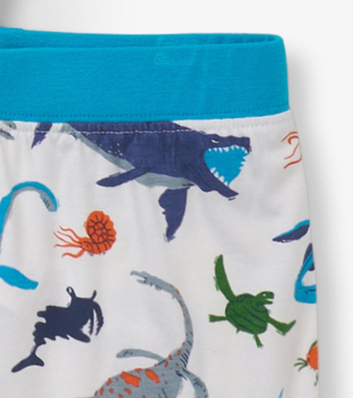 Hatley Sleepwear | Boys Boys Prehistoric Marine Bamboo Short Pajama Set