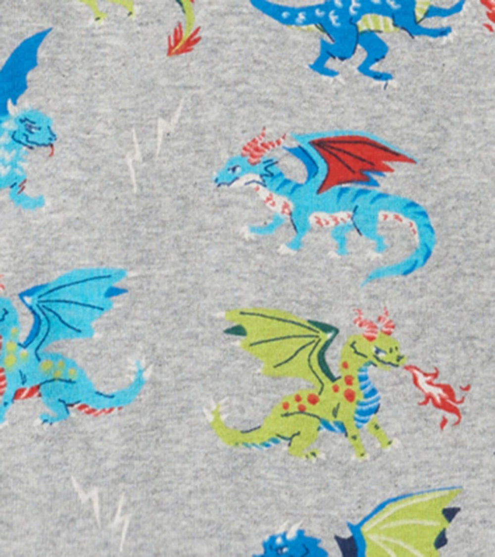 Hatley Sleepwear | Boys Dragon Realm Organic Cotton Pajama Set