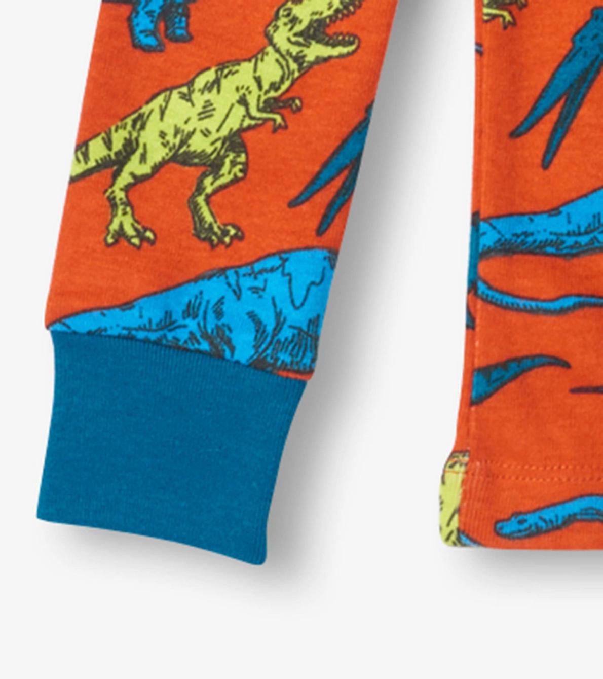 Hatley Sleepwear | Boys Real Dinosaurs Organic Cotton Pajama Set