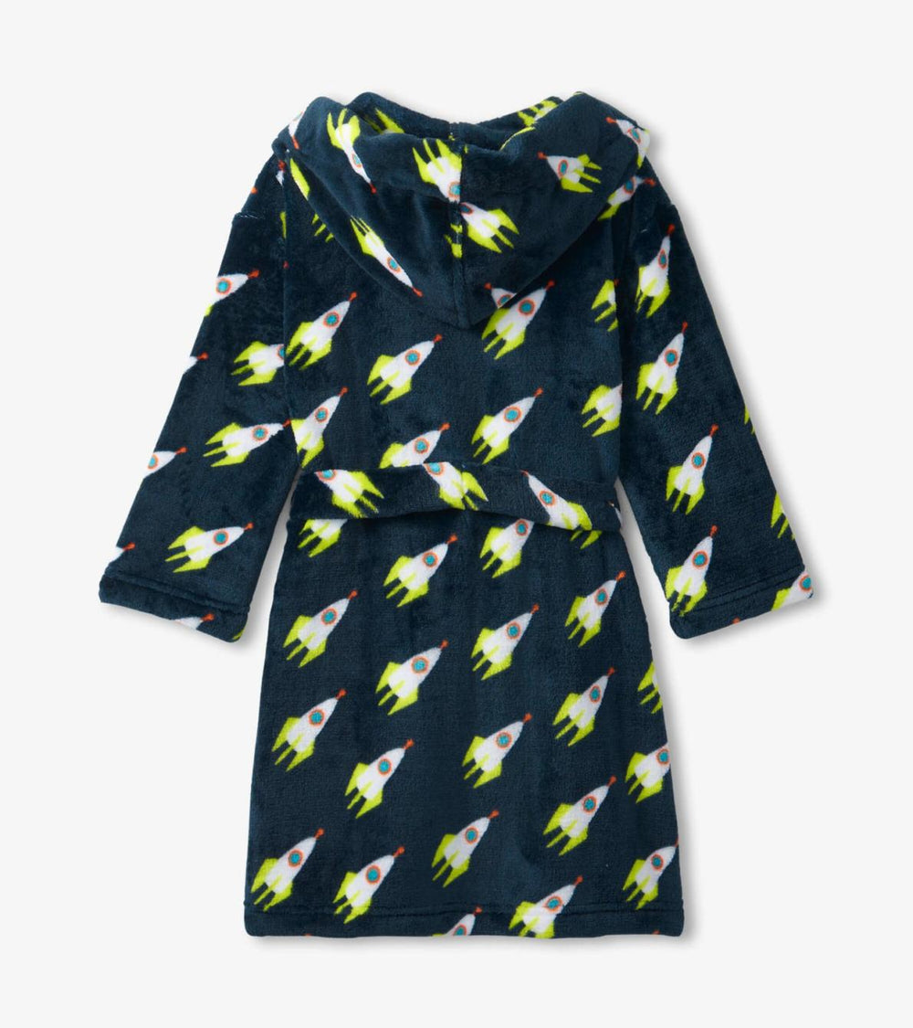 Hatley Sleepwear | Boys Rocket Man Fleece Robe