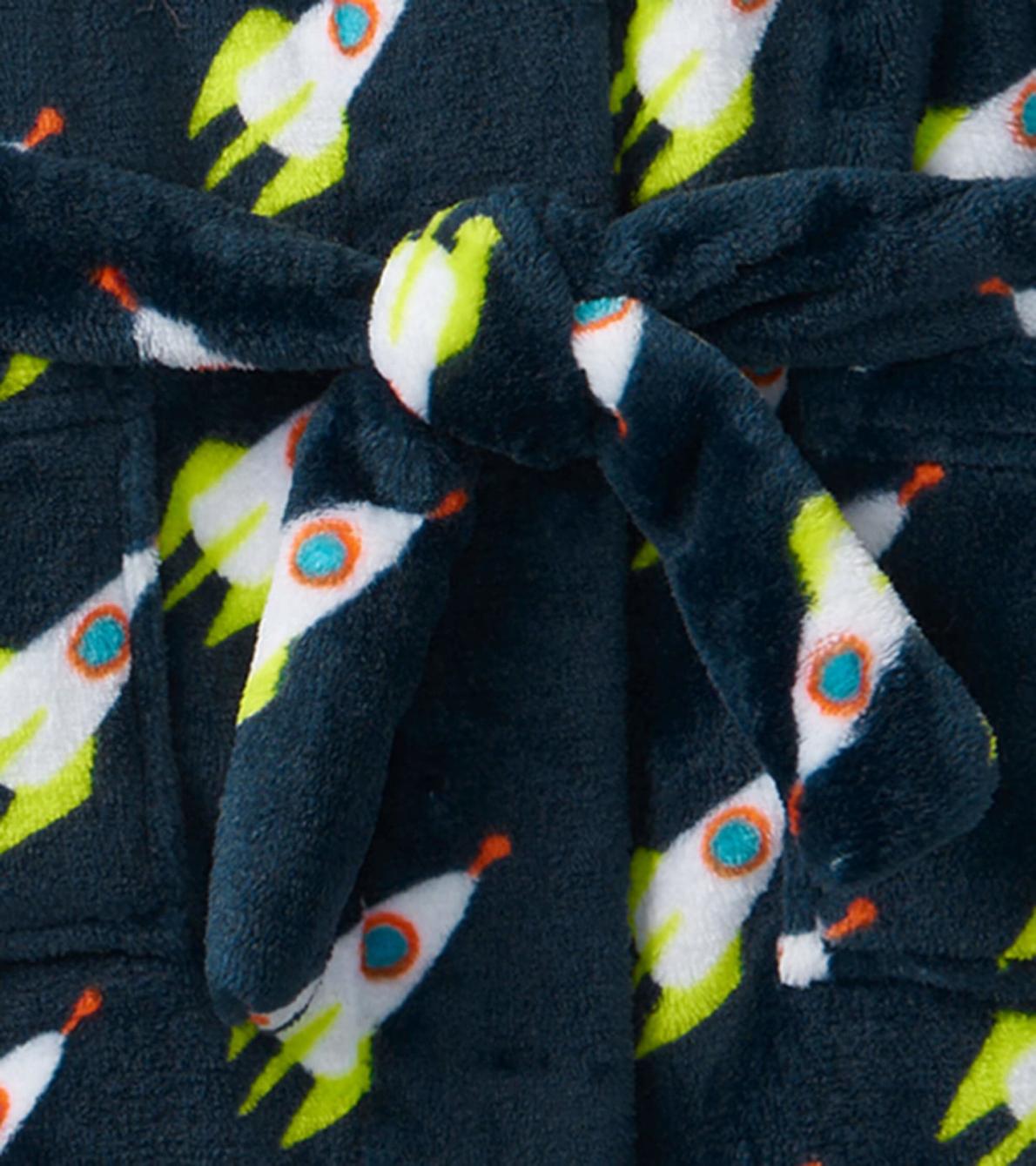 Hatley Sleepwear | Boys Rocket Man Fleece Robe
