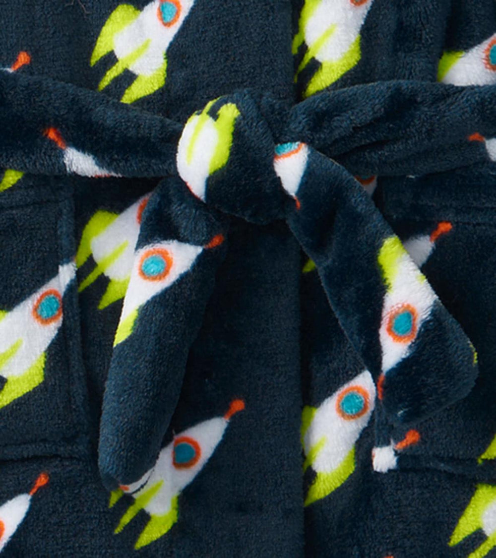 Hatley Sleepwear | Boys Rocket Man Fleece Robe