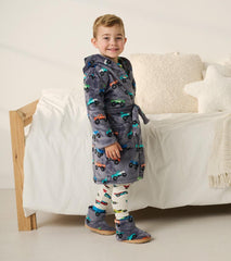 Hatley Sleepwear | Boys/Baby &amp; Toddler Baby Boys Monster Trucks Fleece Slippers