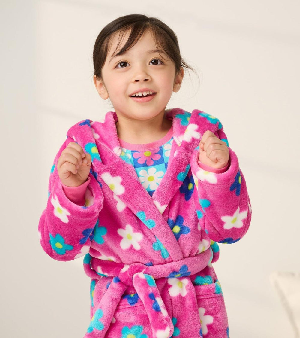 Hatley Sleepwear | Girls Baby Girls Daisies Fleece Robe