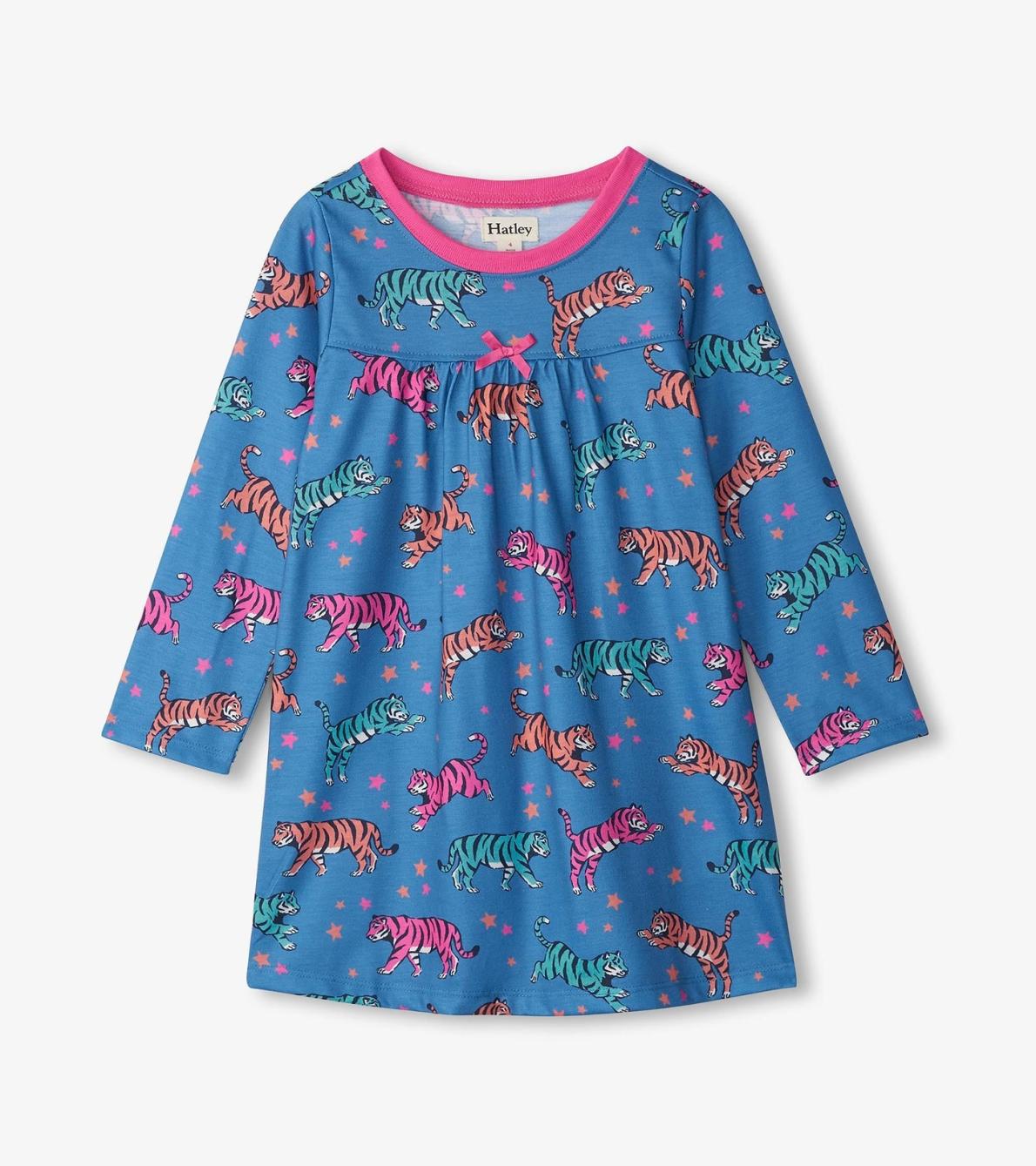 Hatley Sleepwear | Girls Girls Celestial Tigers Nightgown