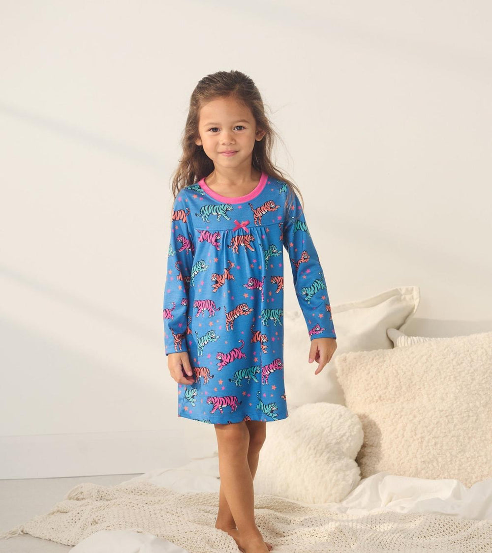 Hatley Sleepwear | Girls Girls Celestial Tigers Nightgown