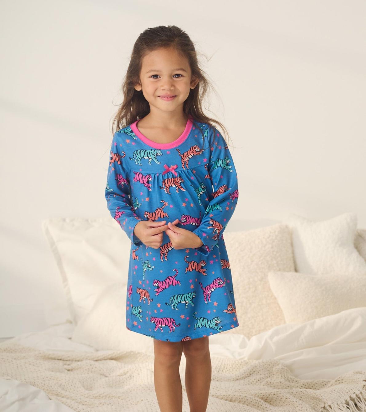 Hatley Sleepwear | Girls Girls Celestial Tigers Nightgown