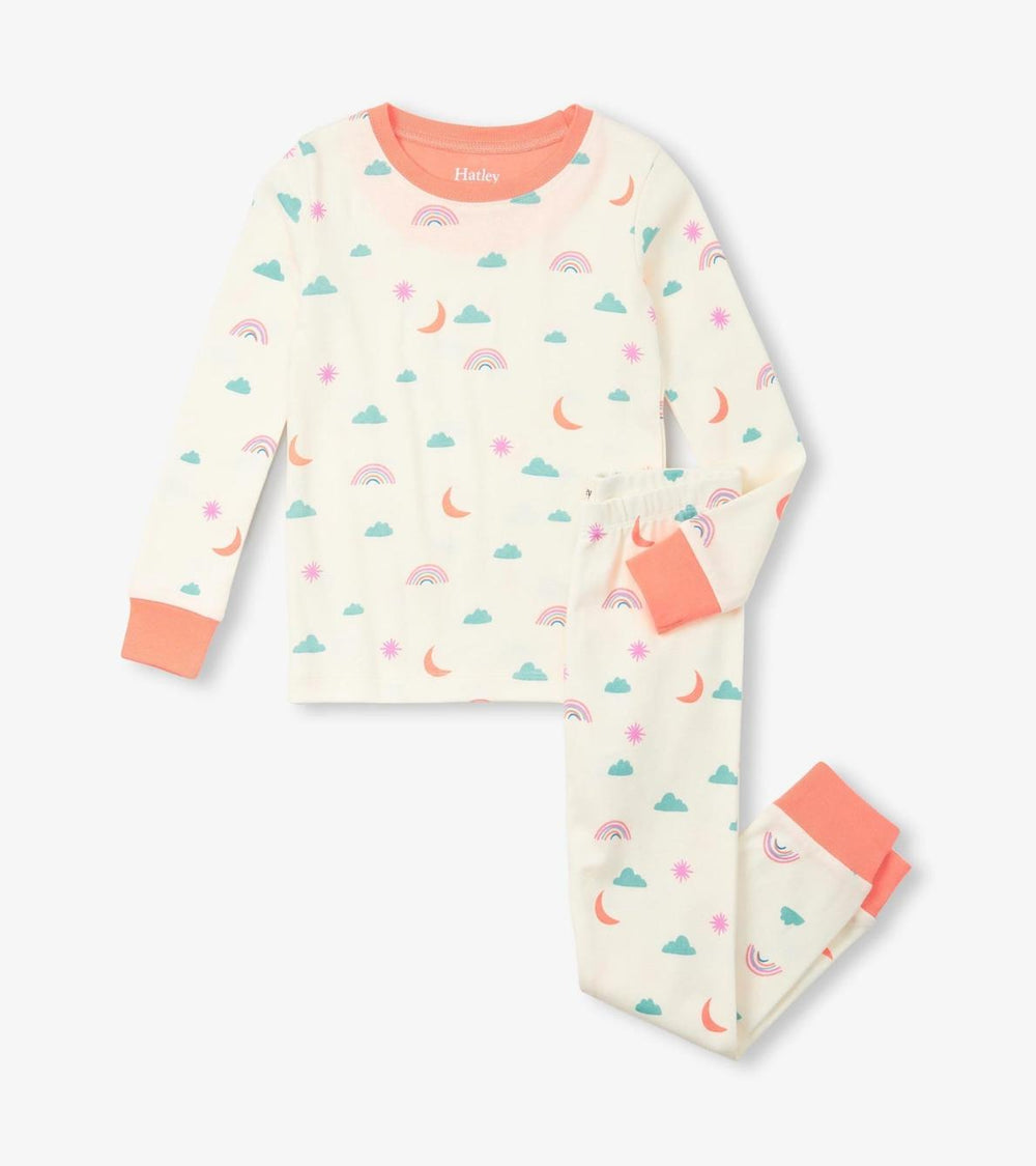 Hatley Sleepwear | Girls Girls Charms Organic Cotton Pajama Set