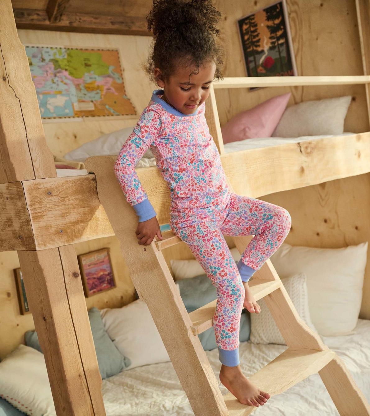 Hatley Sleepwear | Girls Girls Ditsy Floral Pajama Set