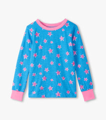Hatley Sleepwear | Girls Girls Glitter Stars Pajama Set