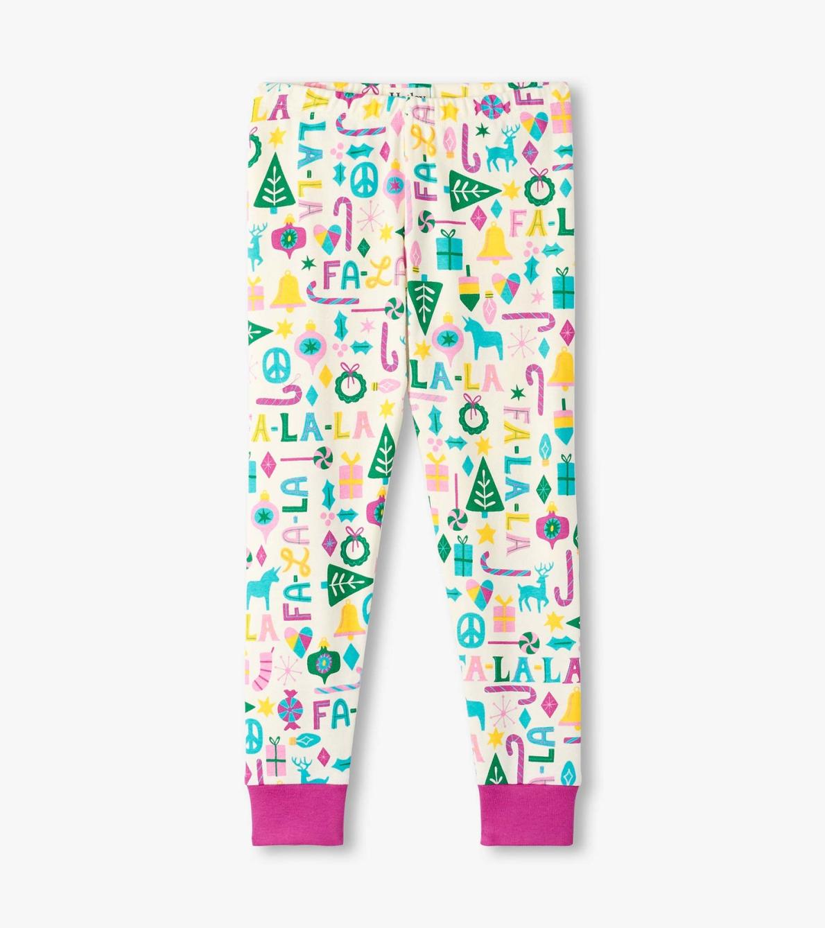 Hatley Sleepwear | Girls Girls Pink Falala Pajama Set