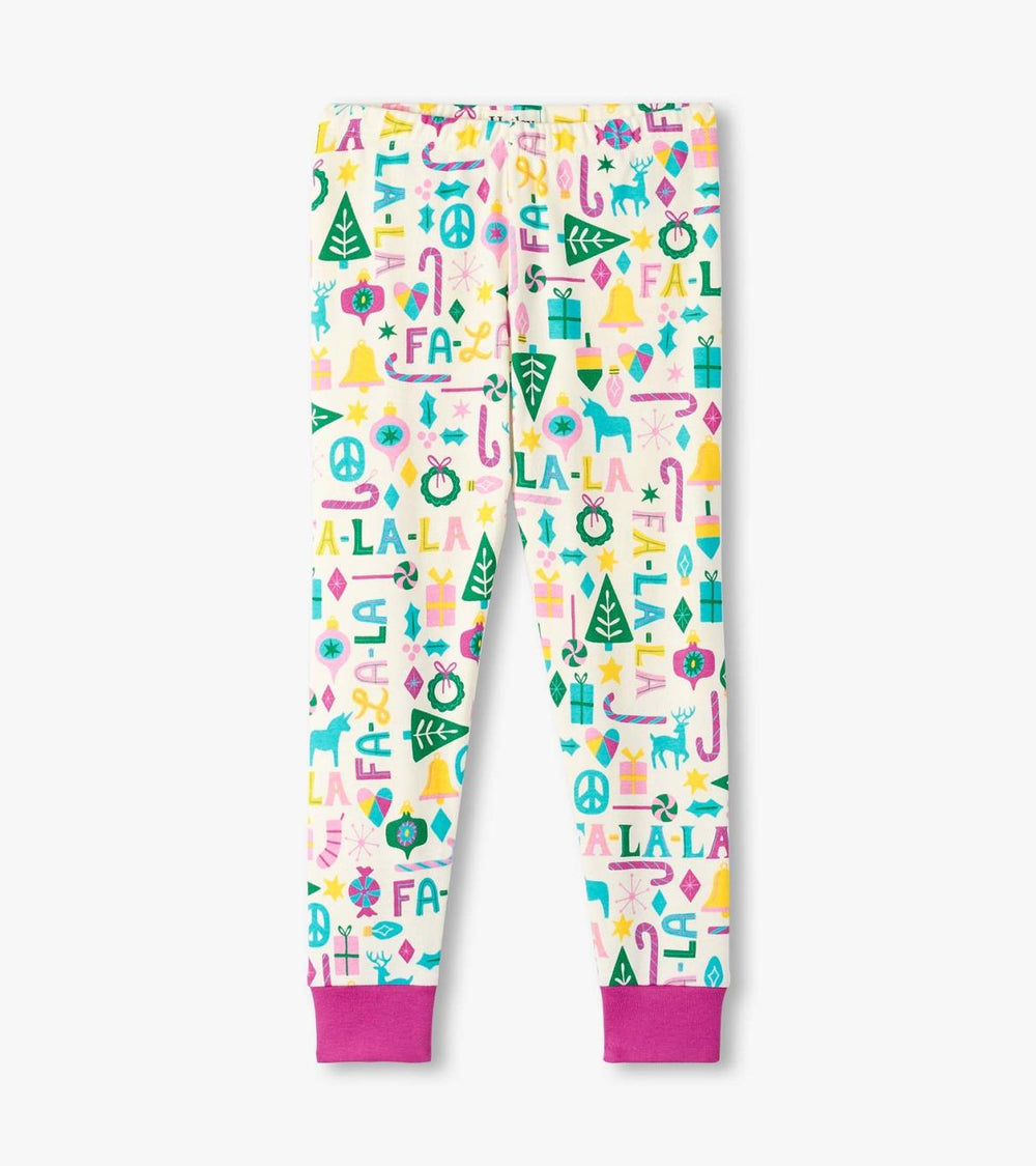 Hatley Sleepwear | Girls Girls Pink Falala Pajama Set
