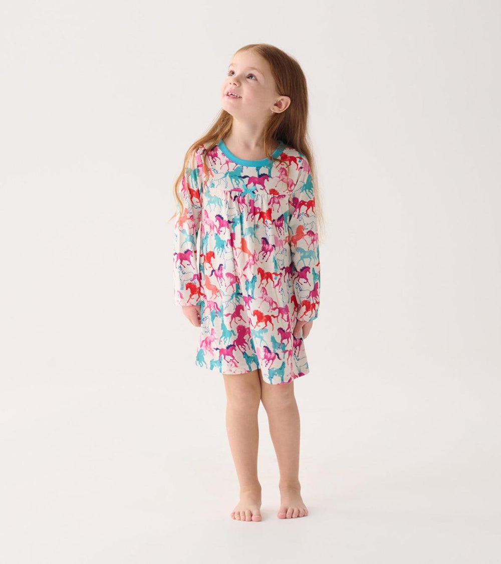 Hatley Sleepwear | Girls Girls Pretty Horses Nightgown