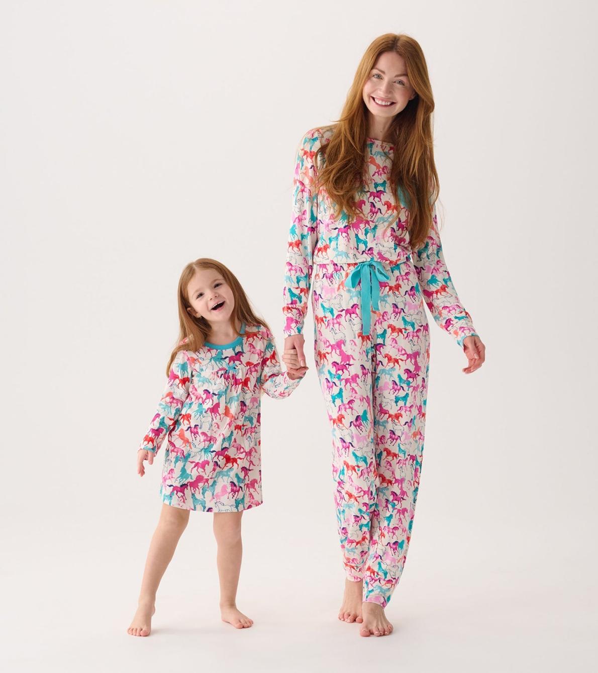 Hatley Sleepwear | Girls Girls Pretty Horses Nightgown